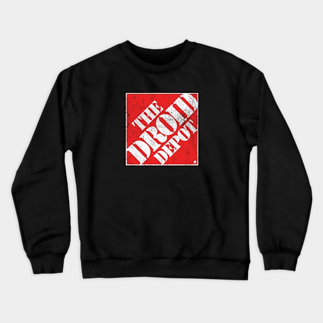 The Droid Depot Crewneck Sweatshirt by GoAwayGreen